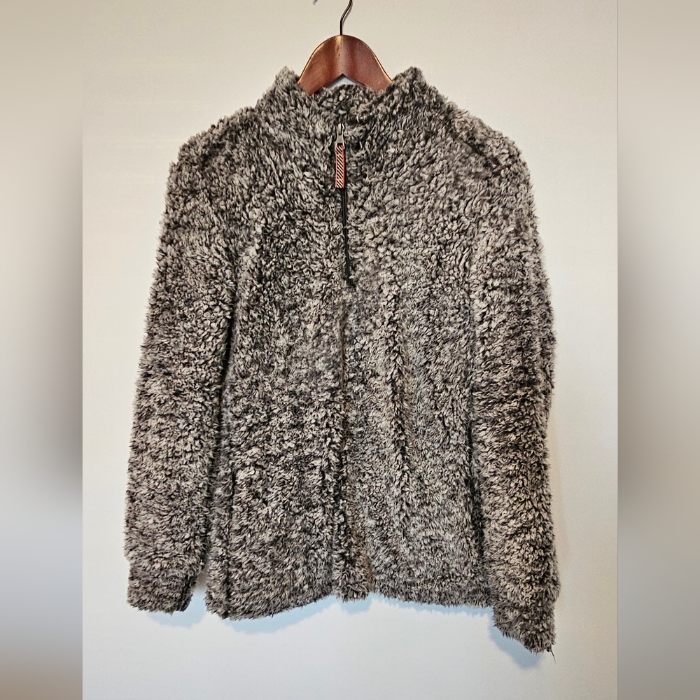 Cozy 1/4 zip jacket, size small